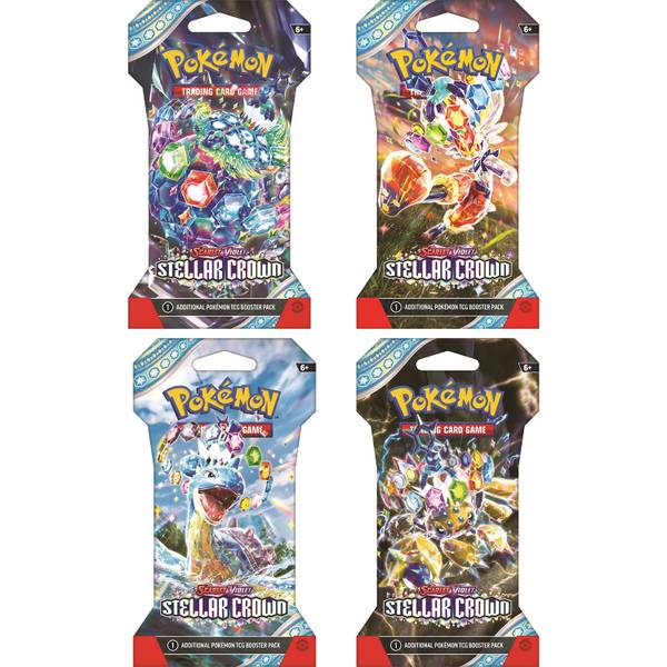 TCG Scarlet & Violet: Stellar Crown - Sleeved Booster En Español