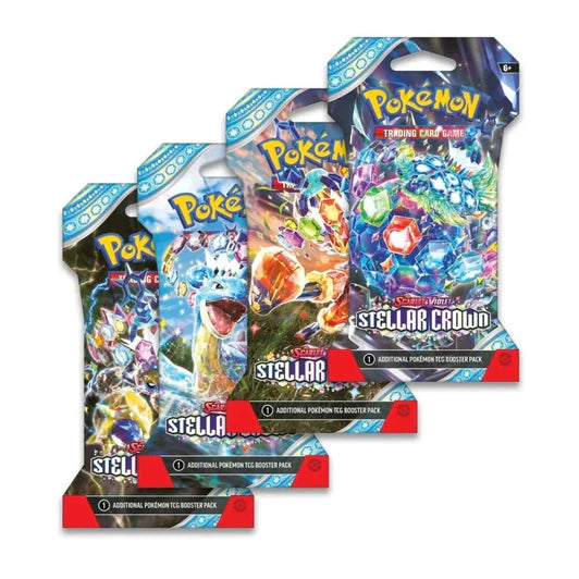 TCG Scarlet & Violet: Stellar Crown - Sleeved Booster En Español