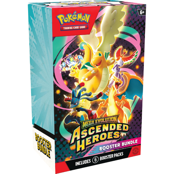 Booster Bundle TCG: Ascended Heroes (Ingles)