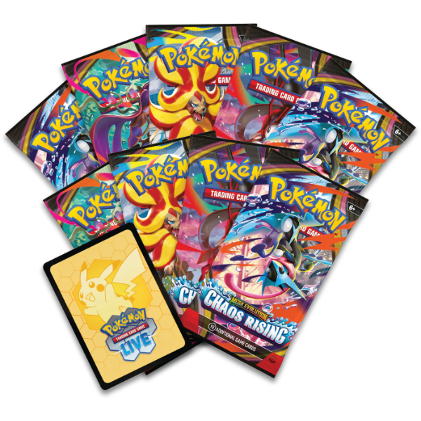Elite Trainer Box Chaos Rising (Ingles)