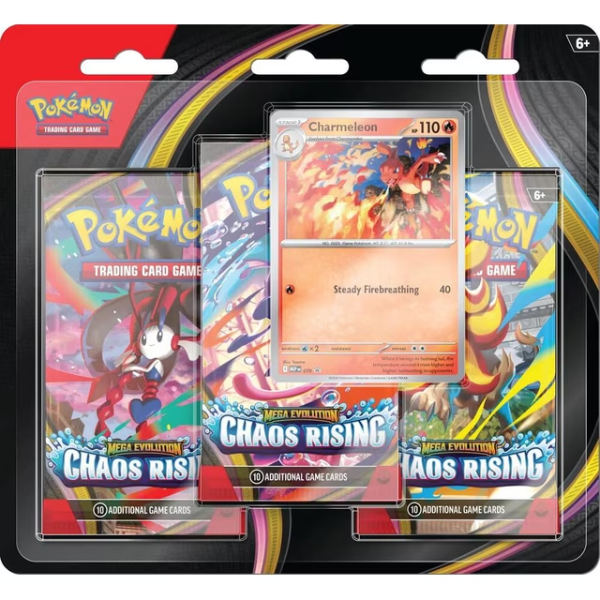 Chaos Rising - Blister 3 Sobres con Promo Charmeleon (Ingles)