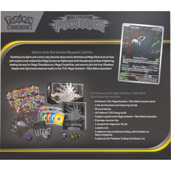 Elite Trainer Box Pitch Black (Ingles)
