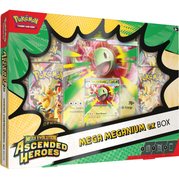 Ascended Heroes Mega Meganium Ex Box (Ingles)
