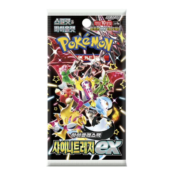 Booster Pack TCG: Shiny Treasure ex (Coreano)
